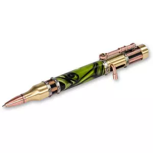 Steampunk Bolt Action Antique Brass & Copper Pen Kit Axminster CRAFTPRO KITS