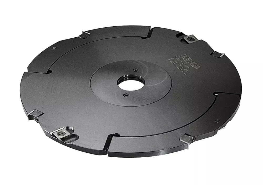 STARK Ställbar slitsfräs, Ø250mm 8 - 15 mm med shims