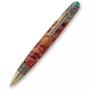 Celtic Twist Pen Kit In Antique Brass CRAFTPRO KITS Axminster