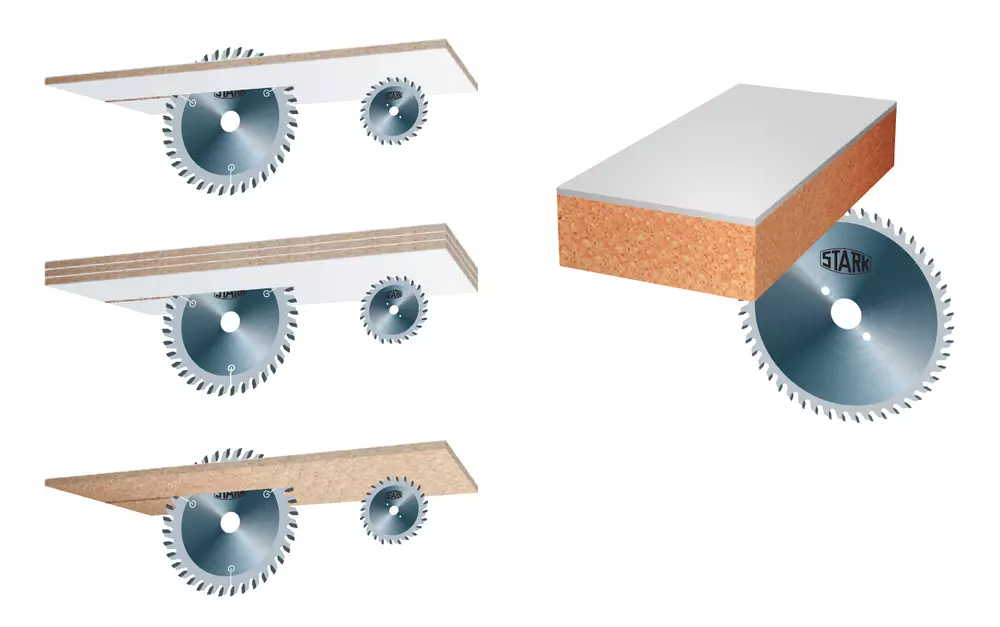 STARK Ritsklinga Ø125mm, Ø20mm, skärbredd=2,8-3,6mm