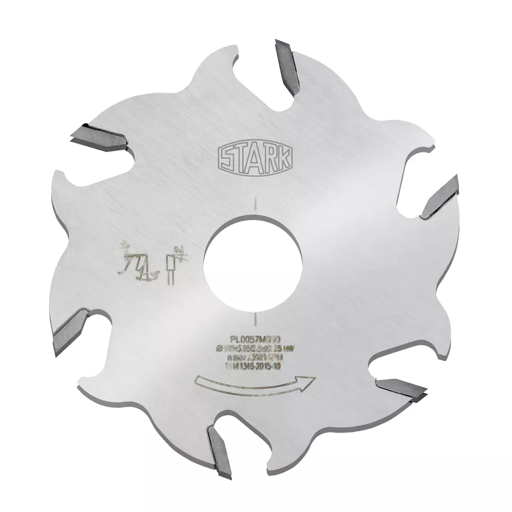 STARK Lamello fräs Ø100mm, B=3,95mm, Ø22mm, Z7