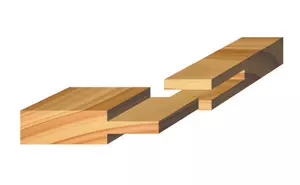 STARK Ställbar slitsfräs, Ø250mm 8 - 15 mm med shims