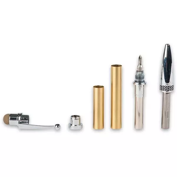 Craftprokits Tooling Stylus Ball Pen Kit - Chrome CRAFTPRO KITS