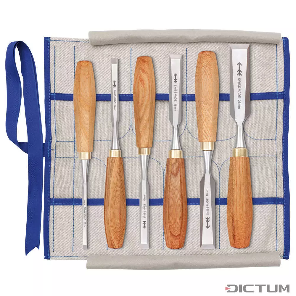 Pfeil® Stämjärn / Putsjärn Set 6-delar Dictum®