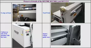 Rensi CNC med T-spårsbord 900 X 700 mm