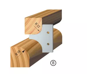 STARK Flerradiefräs Ø147mm