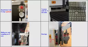 Rensi CNC med T-spårsbord 900 X 700 mm