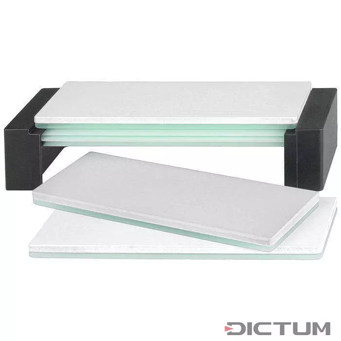 Shapton® Glass Stone Set, HR, Grit 500, 2000, 8000 Dictum®