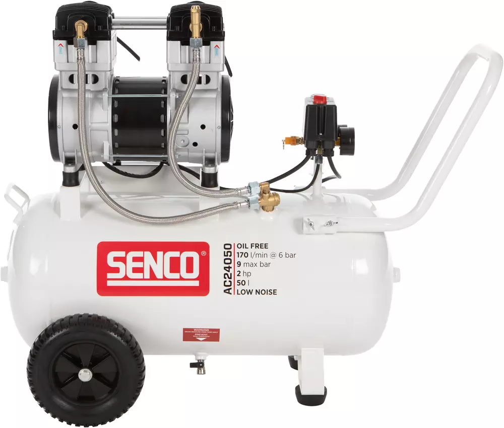 Senco AC24050UK, kompressor med låg bullernivå