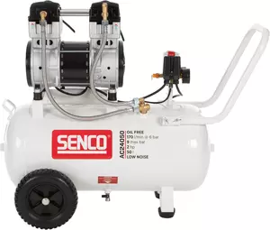 Senco AC24050UK, kompressor med låg bullernivå