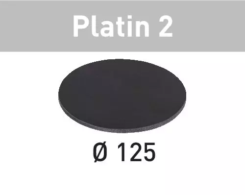 Slippapper STF D125/0 Platin 2, 15-pack Festool