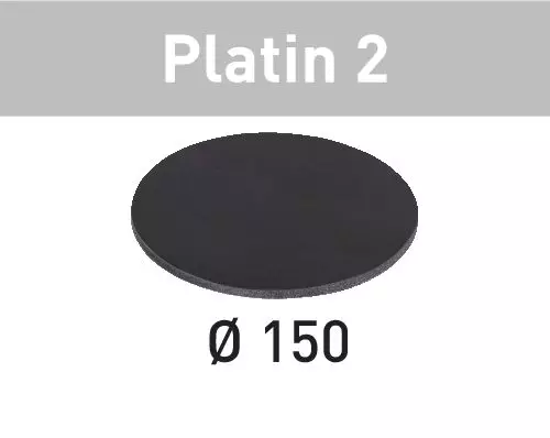 Slippapper STF D150/0  Platin 2, 15-pack Festool