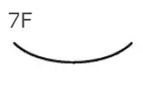 Pfeil® Fishtail - svep 3F / 5F / 7F / 9F