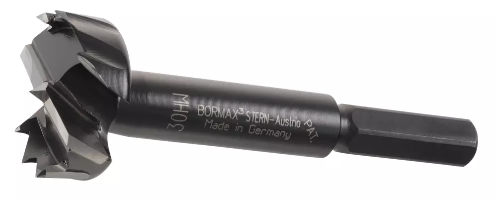 Bormax kvistborr i hårdmetall (15-60mm)