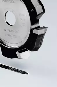 V-notfräs HW 118x18-135°/Alu FESTOOL