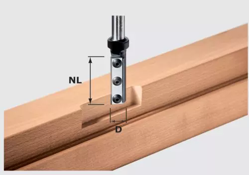 Notfräs med vändskär HW S12 D1 FESTOOL