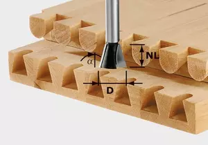 Grad/sinkfräsar Festool