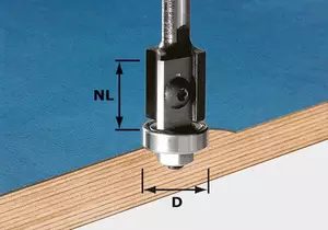 Kantfräs med vändskär HW S8 D1 FESTOOL