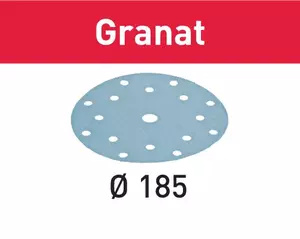 Slippapper STF D185/16 Granat 100/50-pack Festool