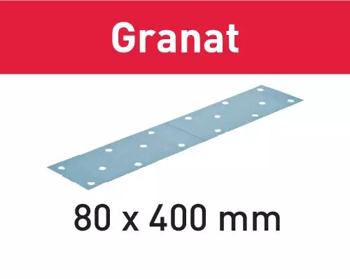 Slippapper STF 80x400 Granat 50-pack Festool