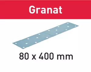 Slippapper STF 80x400 Granat 50-pack Festool