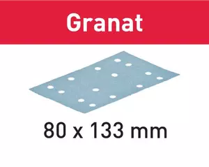 Slippapper STF 80x133 Granat 10-pack Festool