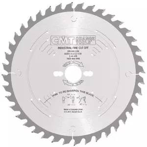 CMT Justersågklinga D300 Z72 d35 skärbredd 3,2