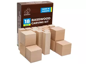 BeaverCraft Träämne Lind (18-pack)