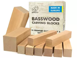 BeaverCraft Träämne Lind (10-pack)