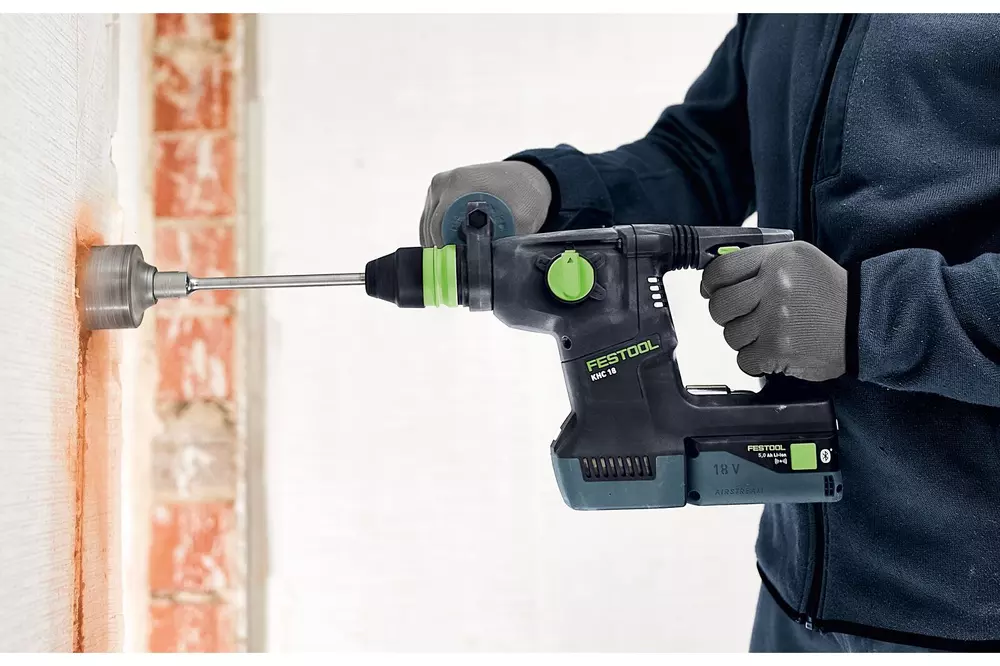 Batteridriven kombihammare KHC 18 5,0 EBI-Plus Festool