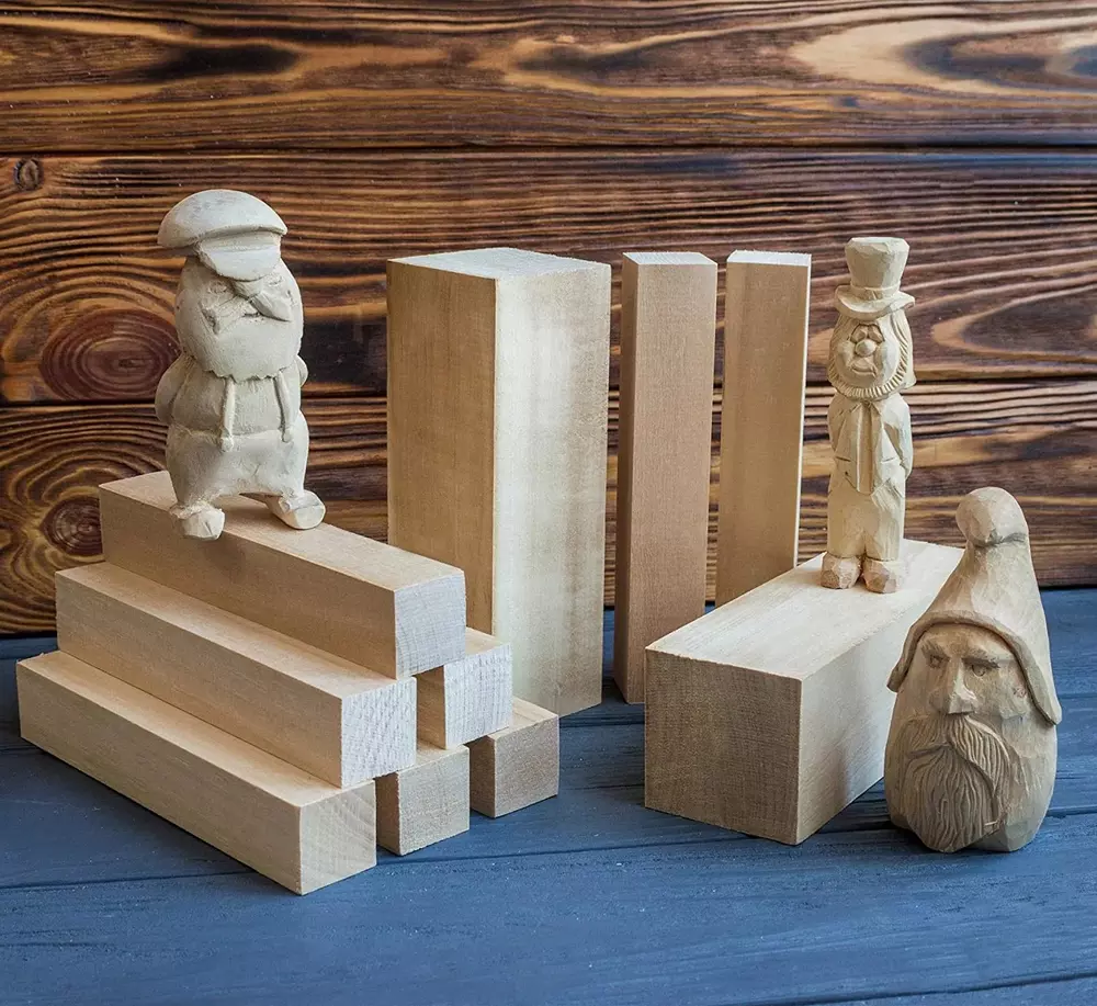 BeaverCraft Träämne Lind (10-pack)
