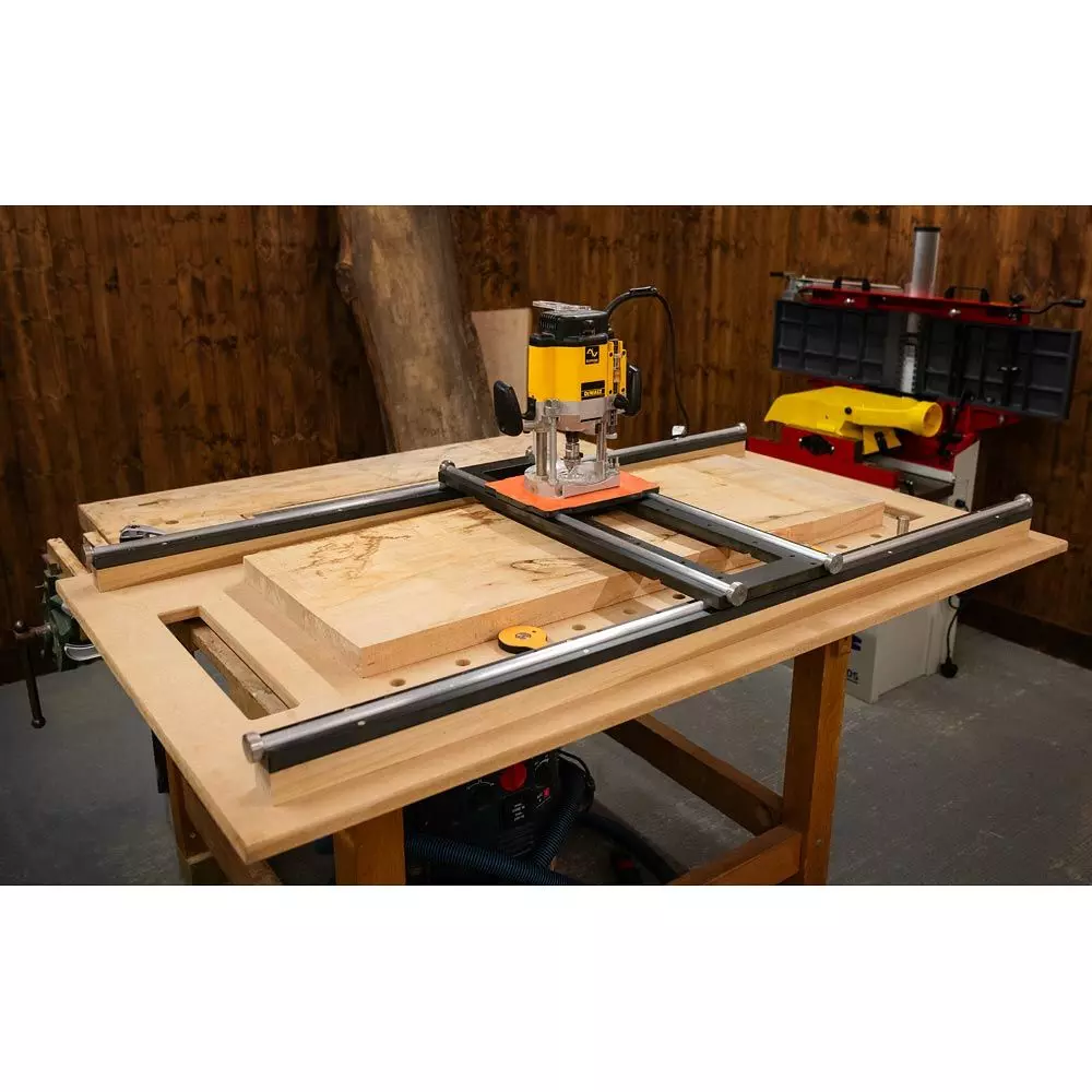 UJK slab plattening jig inkl planfräs och förlängare