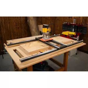 UJK slab plattening jig inkl planfräs och förlängare