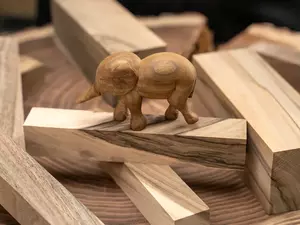 BeaverCraft Träämne Valnöt (10-pack)