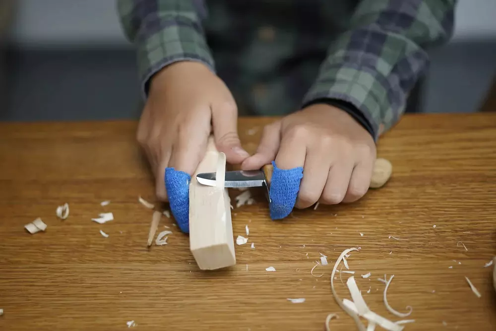 BeaverCraft C1KID Täljkniv / Slöjdniv barnmodell