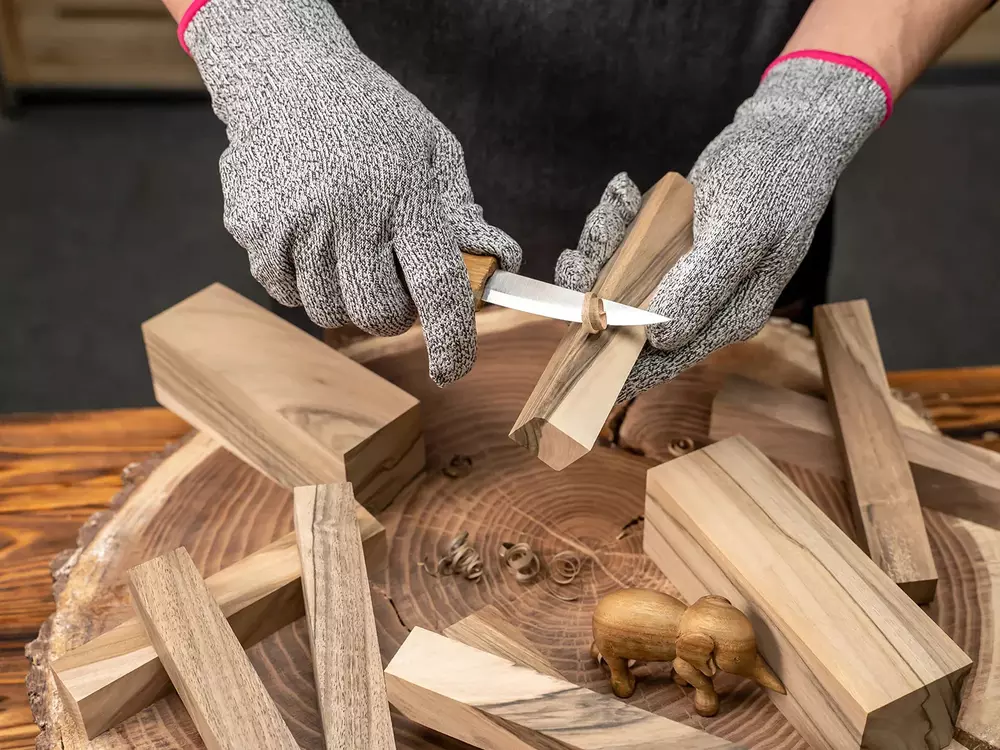 BeaverCraft Träämne Valnöt (10-pack)
