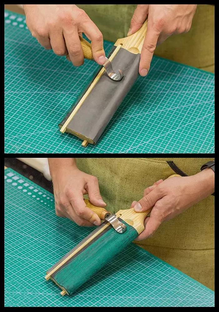 BeaverCraft LS5P1 - Läderbryne / Slipverktyg (skedkniv)