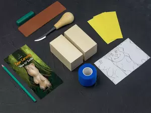 BeaverCraft DIY05 Täljkit - Björn