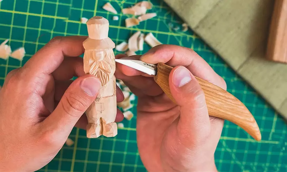 BeaverCraft C15 Täljkniv / Karvsnittskniv / Detaljkniv