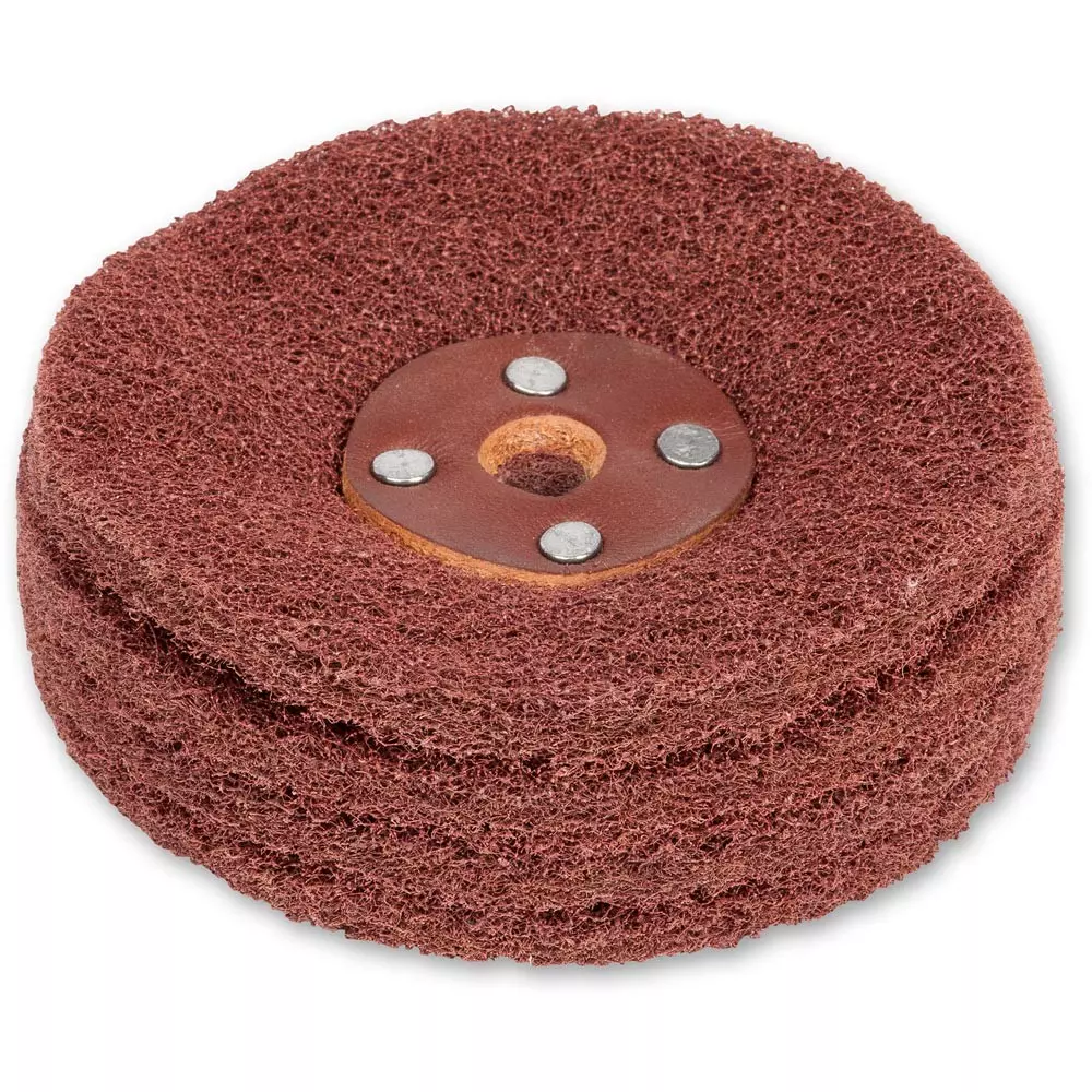 Axminster Ultimate Edge Nylonslipskiva 100mm Medium