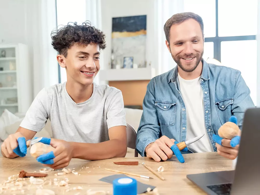 BeaverCraft DIY09 Familjeset / Täljset