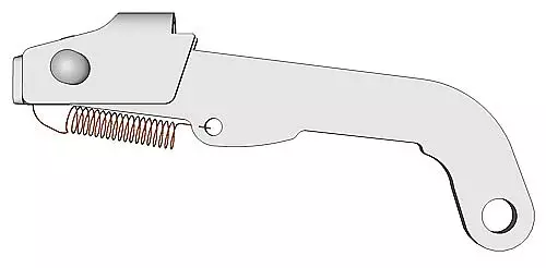 Plano Arm inkl. spärr
