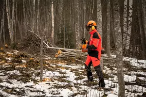 Raite filstöd för röjsågsklingor