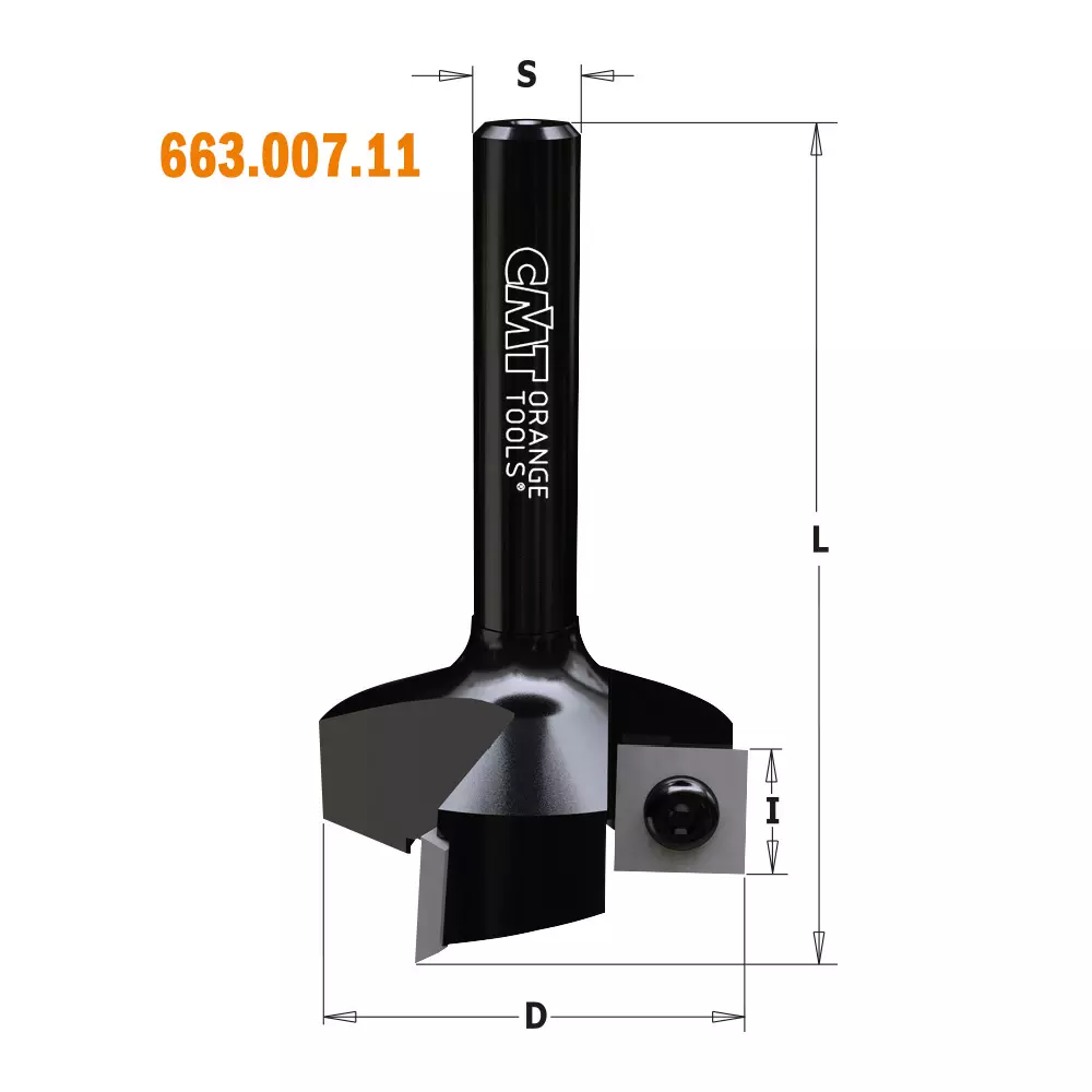 Planfräs CMT S=8 D=35 TB