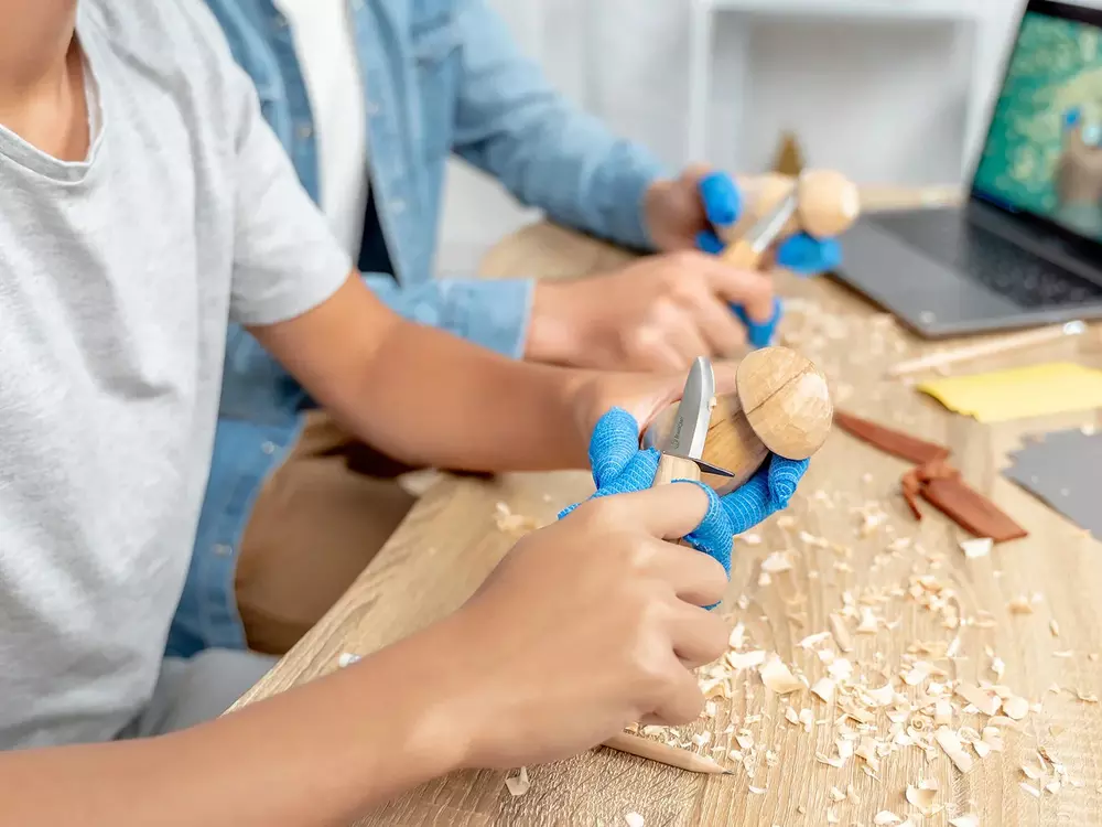 BeaverCraft DIY09 Familjeset / Täljset