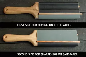 BeaverCraft LS5P1 - Läderbryne / Slipverktyg (skedkniv)