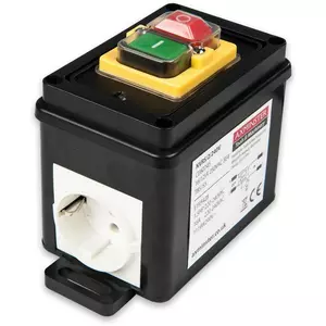 Strömbrytare för Fräsbord 230V EU-plugg Axminster