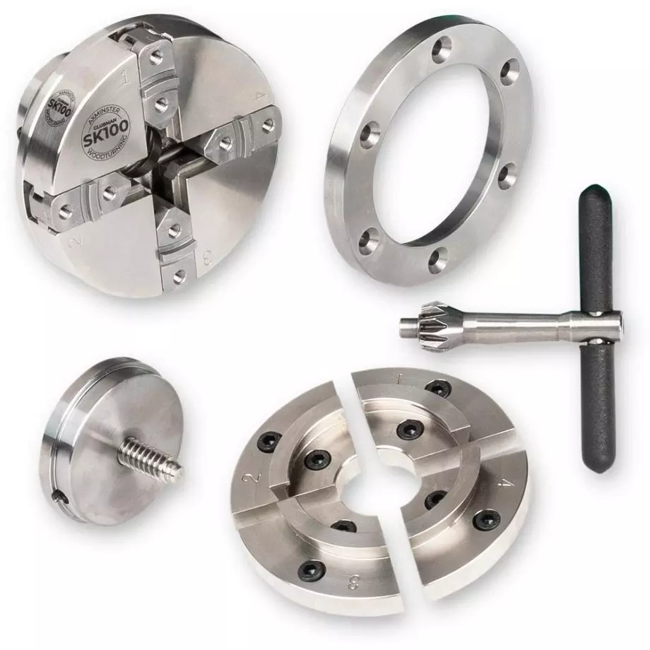 Axminster Clubman SK100 Chuck SET 1 1/4