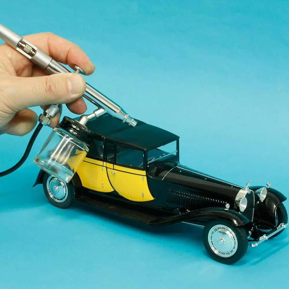 SprayCraft Airbrush SET (4 st SP50 + tillbehör)