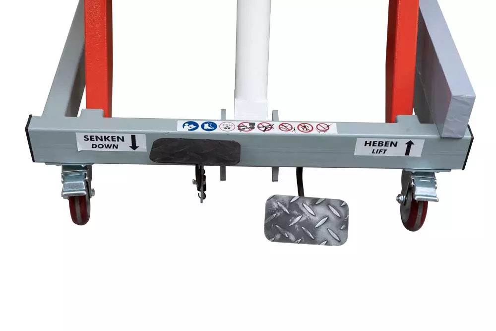 SHT310 Höj/sänkbart arbetsbord på hjul 1580x900mm 310kg